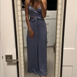 Express Two Piece Set - pants and crop top